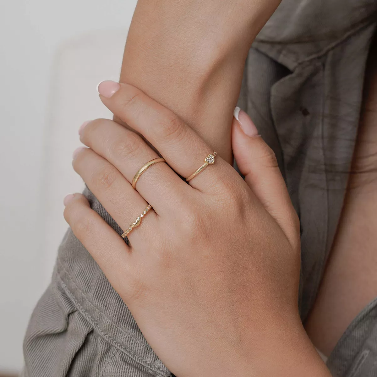 Anillo Corazon Circonias T 5.5 — foto 3