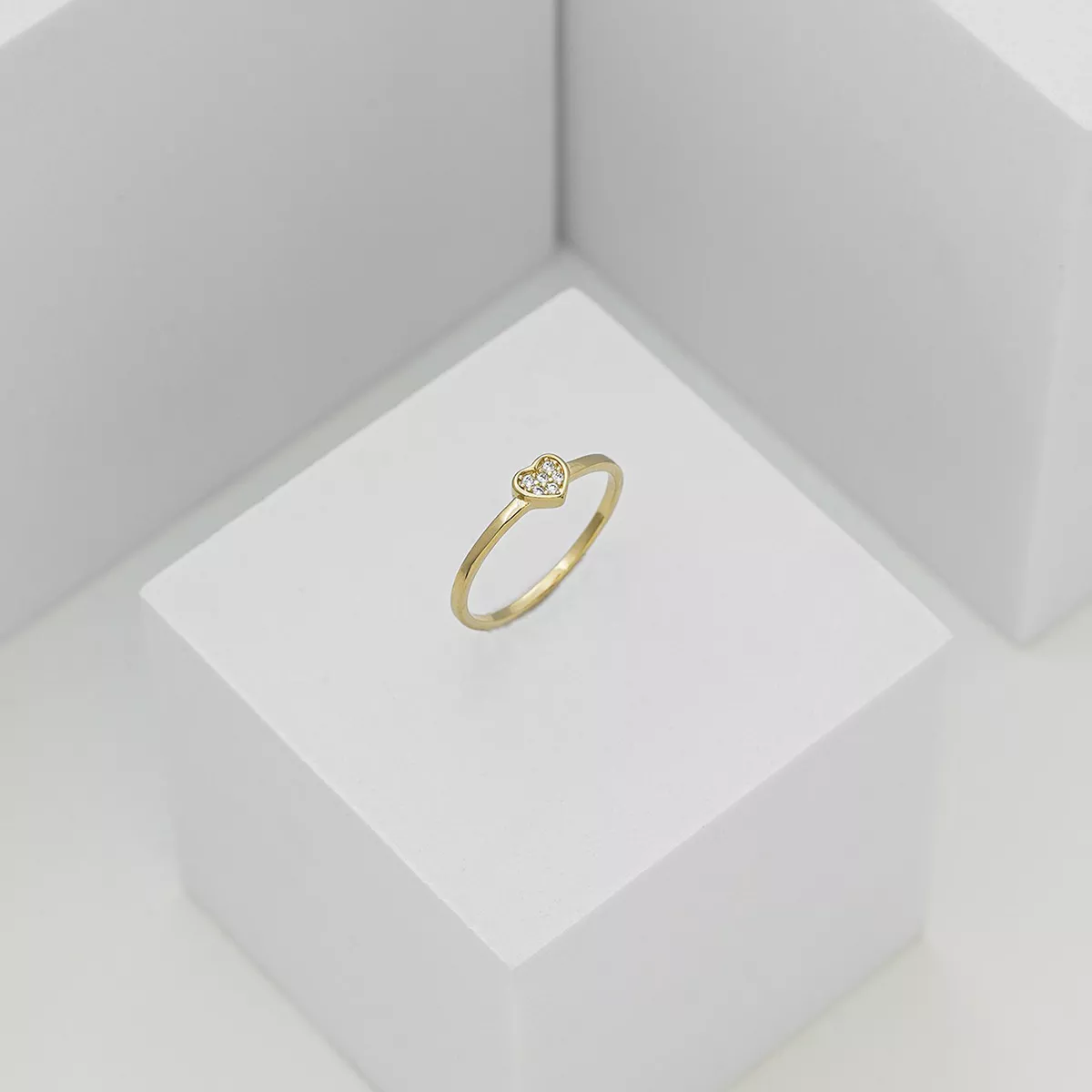 Anillo Corazon Circonias T 5.5 — foto 5
