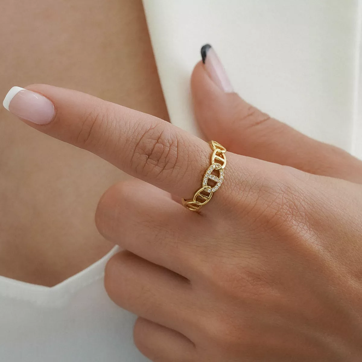 Anillo Crystal G Ajustable — foto 2