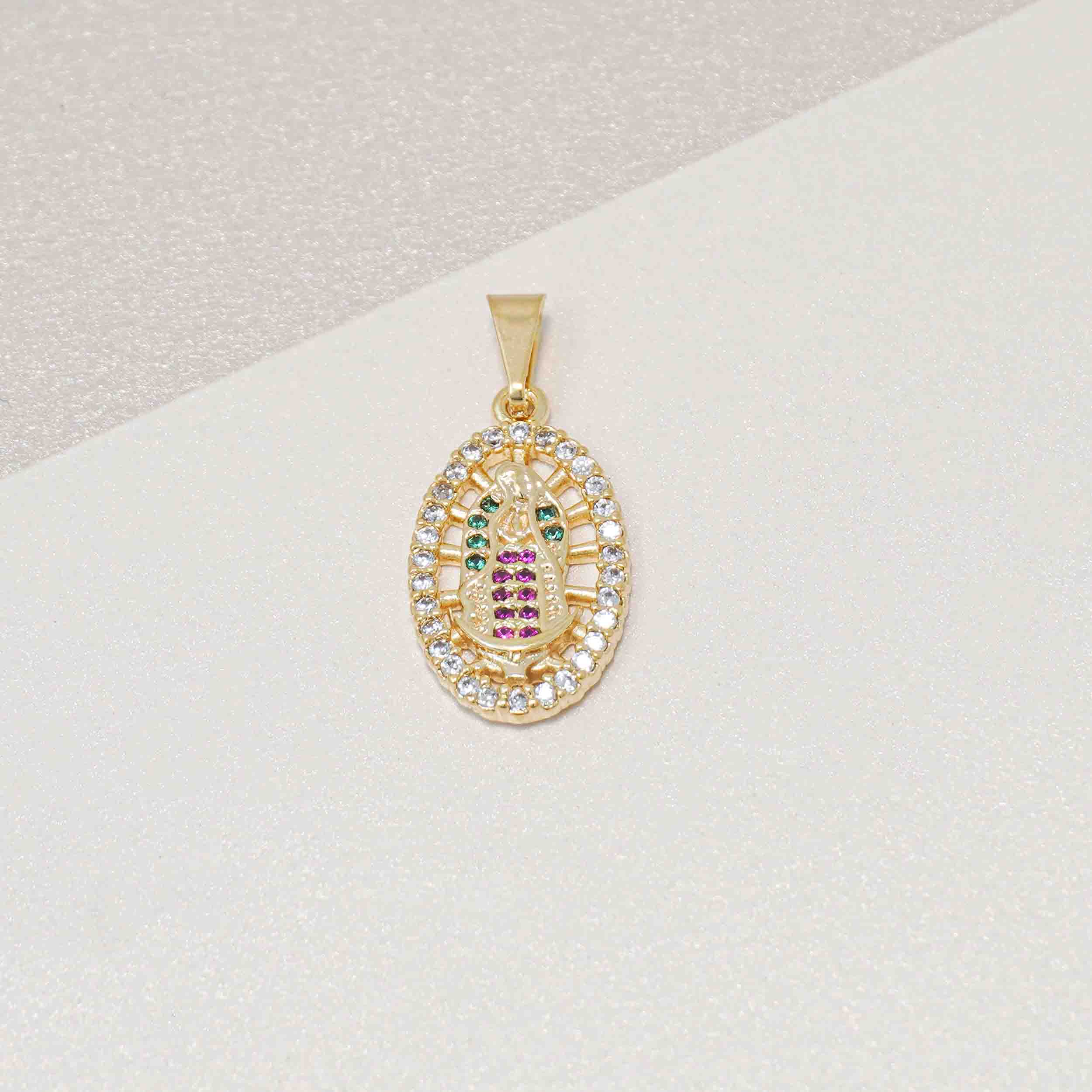 D Virgen Guadalupe Swarovski Med — foto 3