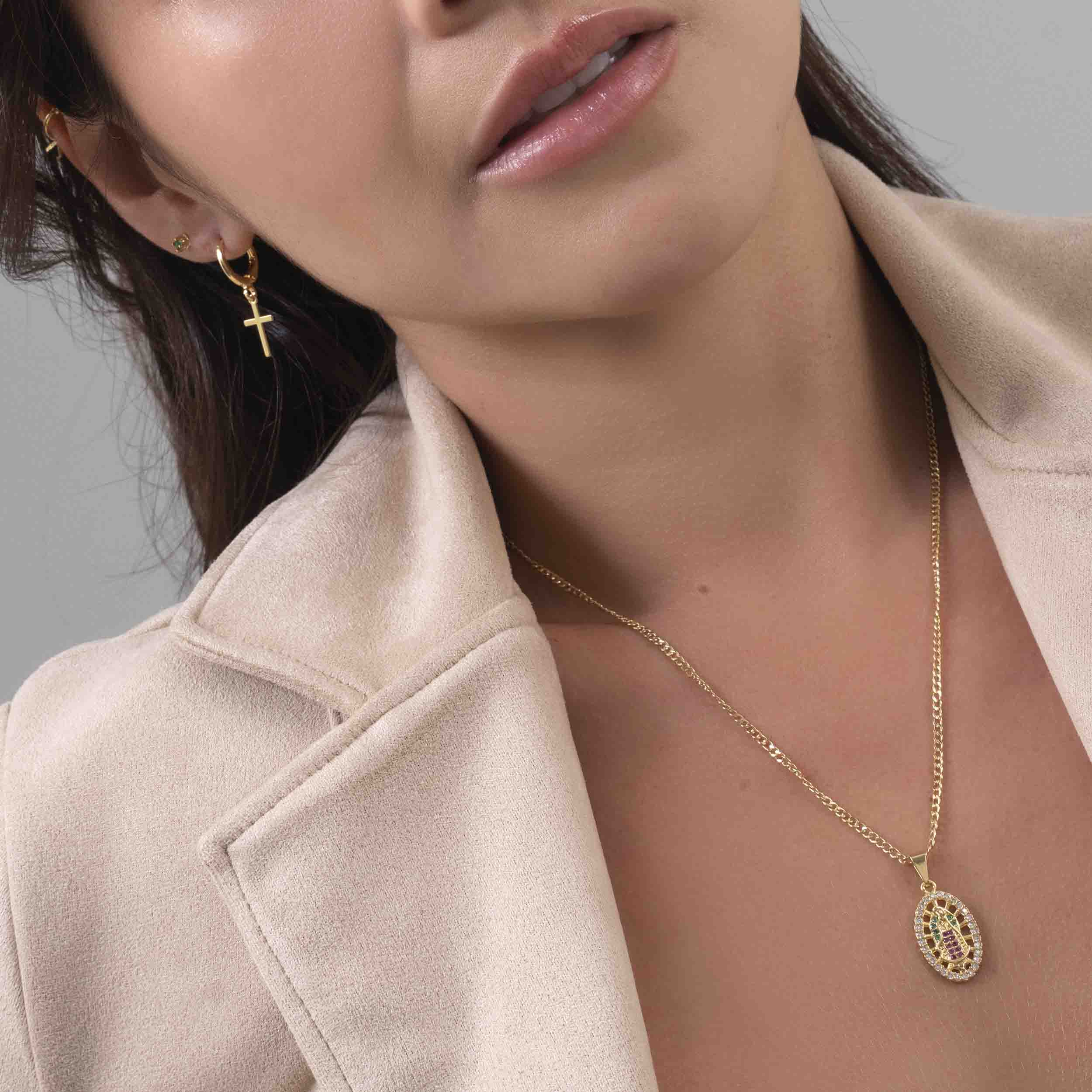 D Virgen Guadalupe Swarovski Med — foto 4