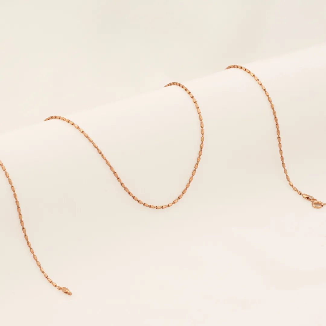 C Tube Rose IT 65 Cms · Cadenas · Beads Market Co