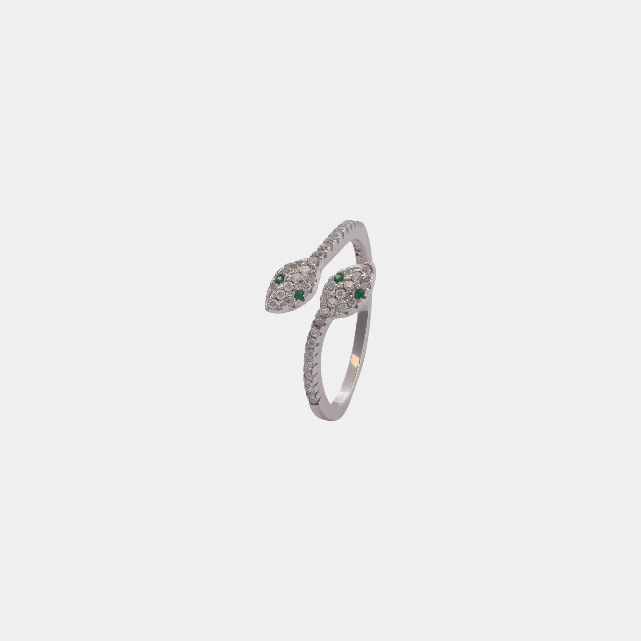 Anillo Emerald Snake — foto 1